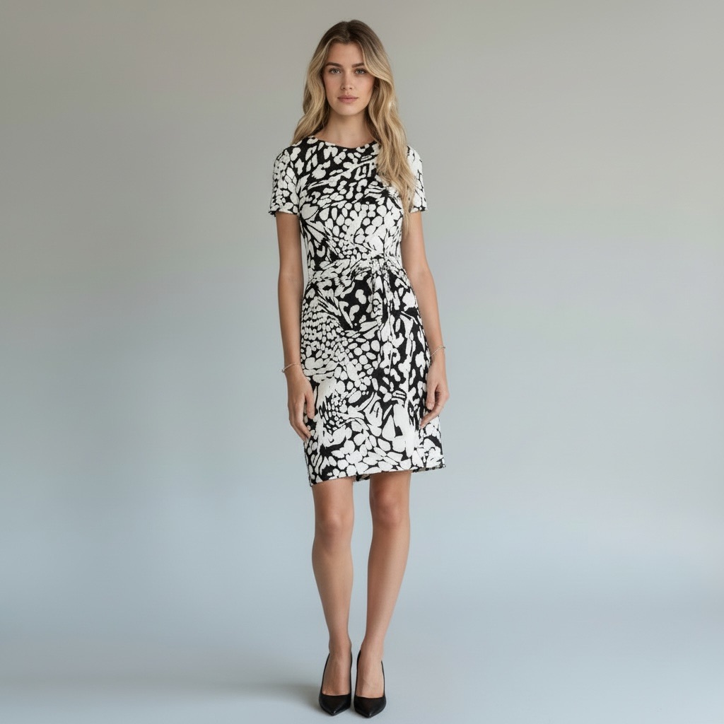 Diane Vonfurstenberg Faux Wrap Dress | Size 4| 100% Silk